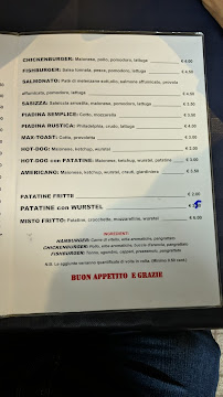 Menu du U Cioscu à Oliveri