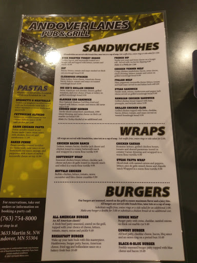 Bowling Alley «Andover Lanes», reviews and photos, 13633 Martin St NW, Andover, MN 55304, USA