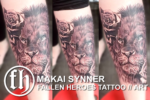 Explore back forearm tattoo ideas, creative tattoo ideas in Colorado Springs, available at Fallen Heroes Tattoo & Piercing (Colorado)