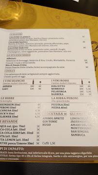 L'Artista Pizzeria Bra à Bra carte