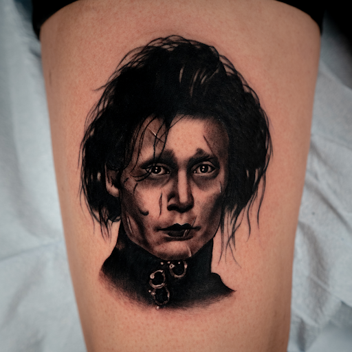 Explore bum cheek tattoo ideas, creative tattoo ideas in Twentynine Palms, available at No Mans Land Tattoo