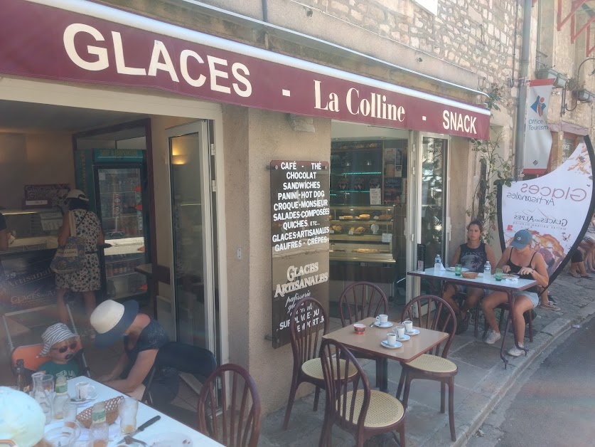 Glaces Snack 'la Colline' à Vézelay (Yonne 89)