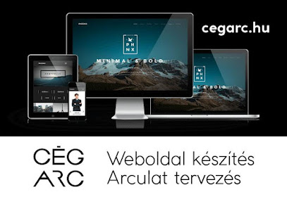 CÉG ARC weboldal készítés, arculat tervezés