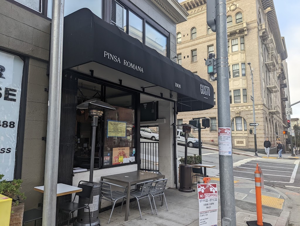 Gusto Pinsa Romana San Francisco, CA 94109 Menu, Hours, Reviews and