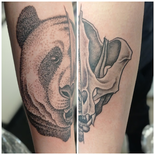Explore half sleeve tattoo ideas men, creative tattoo ideas in Galena, available at Emerald Buddha Tattoo