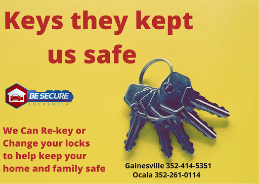 Locksmith «Be Secure Locksmith», reviews and photos, 3438 SW 24th Ave Suite B, Gainesville, FL 32607, USA