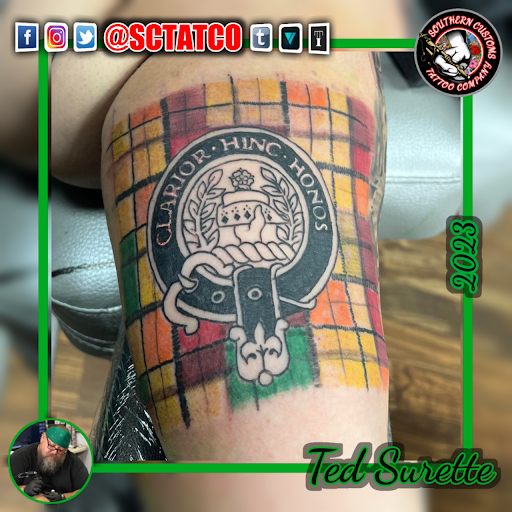 Explore chest tattoo men ideas, creative tattoo ideas in Fayetteville, available at Southern Customs Tattoo Company