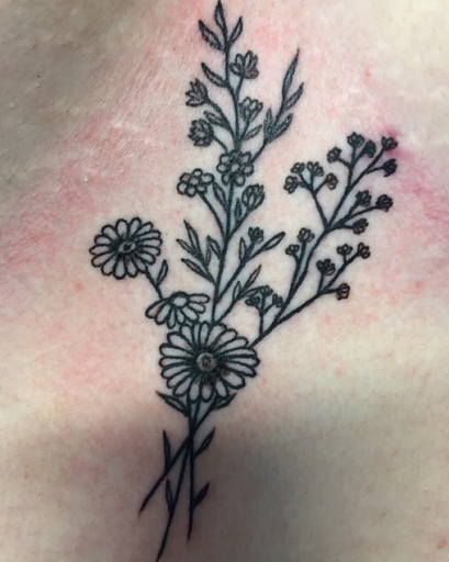 Explore women thigh tattoo ideas, creative tattoo ideas in San Angelo, available at A1 Tattoos and Piercings