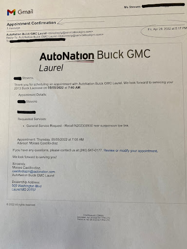 Buick Dealer «AutoNation Buick GMC Laurel», reviews and photos, 401 Washington Blvd, Laurel, MD 20707, USA