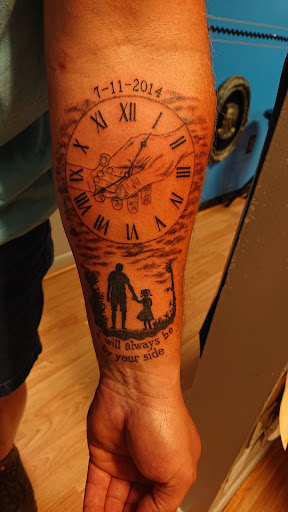 Explore inner arm cover up tattoo ideas, creative tattoo ideas in Jonesboro, available at Immortal Ink