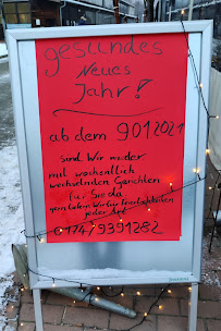 Menu / carte de Restaurant zur Kutzeburger Mühle à Cottbus