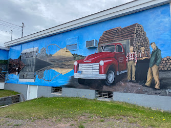 BMAS- Mural Number 3 Sceviour's Sawmill