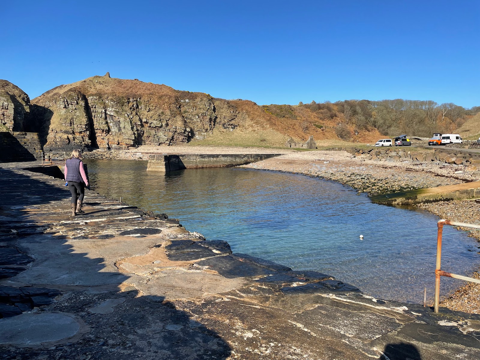 Foto de Latheronwheel Harbour Beach zona salvaje