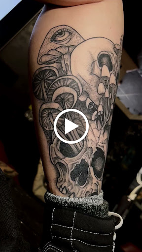 Explore body marker tattoo ideas, creative tattoo ideas in Harrah, available at Gypsy Blood Body Art Studio