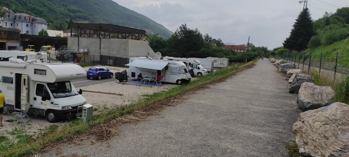 Aire camping-car à Allevard