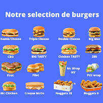 Menu du McDonald's à Lyon