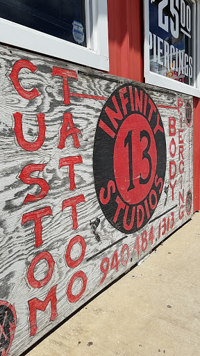 Tattoo Shop «Infinity 13 Studios», reviews and photos, 2531 W Prairie St, Denton, TX 76201, USA