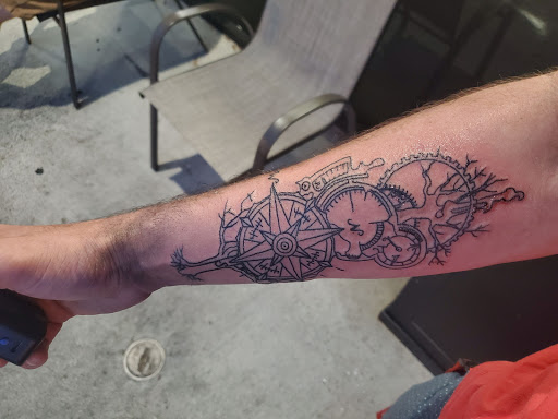 Explore michael name tattoo ideas, creative tattoo ideas in Portsmouth, available at DNA Tattoo