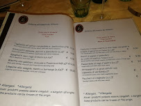 Menu du Villa di Corliano à Corliano