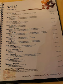 Buddha Indian Restaurant à Vicenza carte