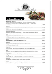 Menu / carte de Pizzeria D&D à Battipaglia