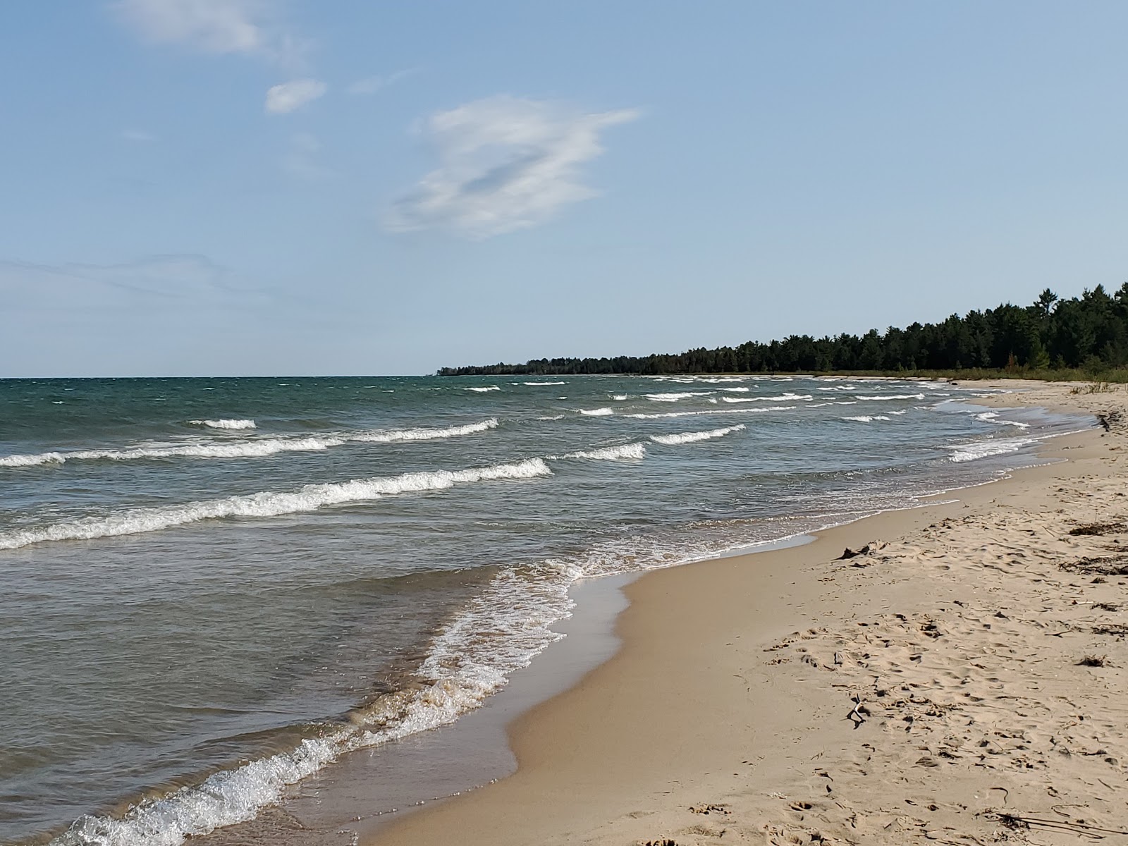 Foto de Negwegon State Park Beach con muy limpio nivel de limpieza