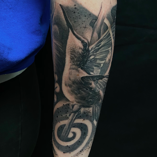 Explore parents name tattoo ideas, creative tattoo ideas in Oklahoma City, available at Oklahoma Tattoo Collective