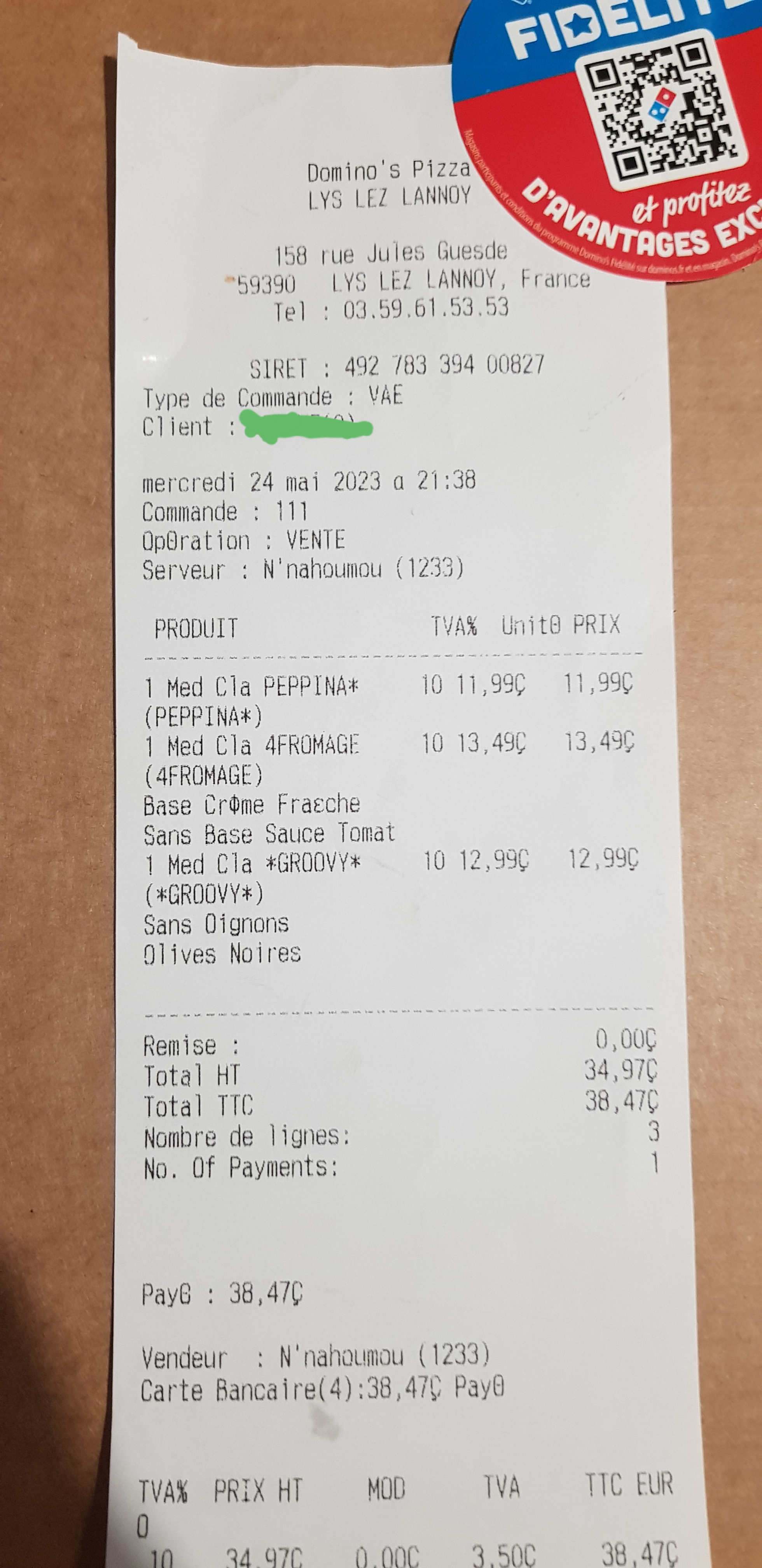 Photo n° 1 de l'avis de Agaurine. fait le 27/05/2023 à 17:10