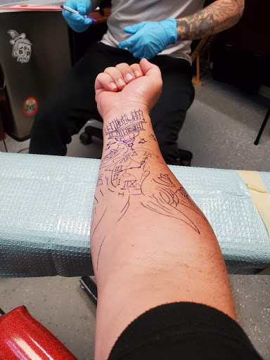 Explore lymphoma cancer tattoo ideas, creative tattoo ideas in League City, available at Zen Body Art & Adornment Tattoo Shop