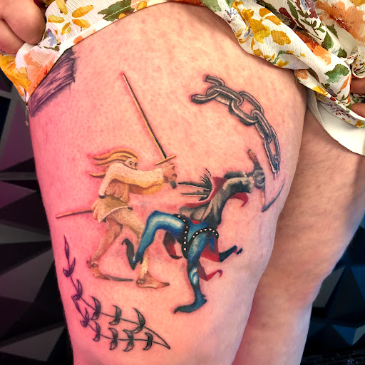 Explore lumalee tattoo ideas, creative tattoo ideas in Bethlehem, available at Soul Glow Electric Ink