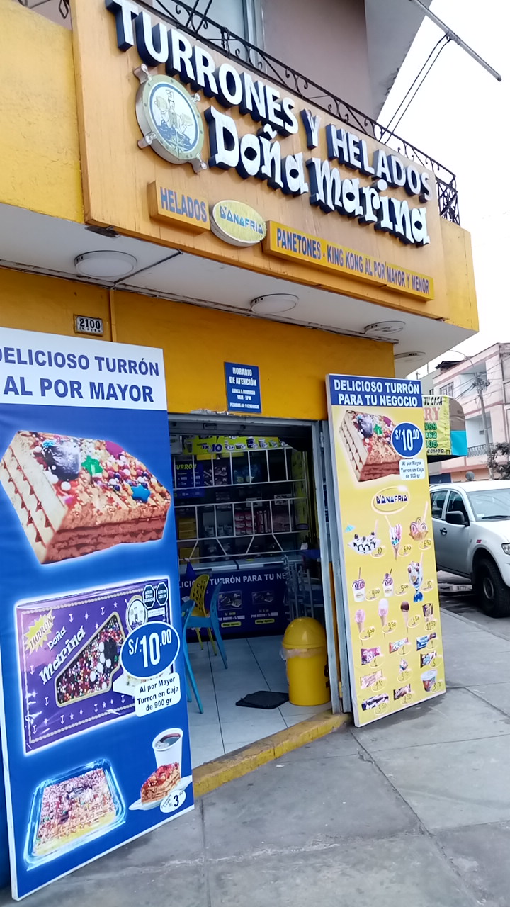 Dulcería Turrones y helados