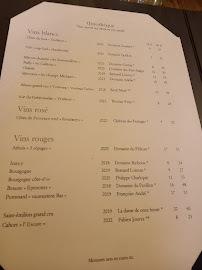 Restaurant Loiseau du Temps à Besançon (la carte)
