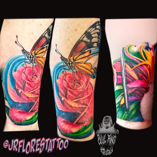 Explore outlaw tattoo ideas, creative tattoo ideas in Caldwell, available at Blue Ring Studio Tattoo & Piercing