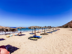 Foto von Pachia Ammos mit lange bucht