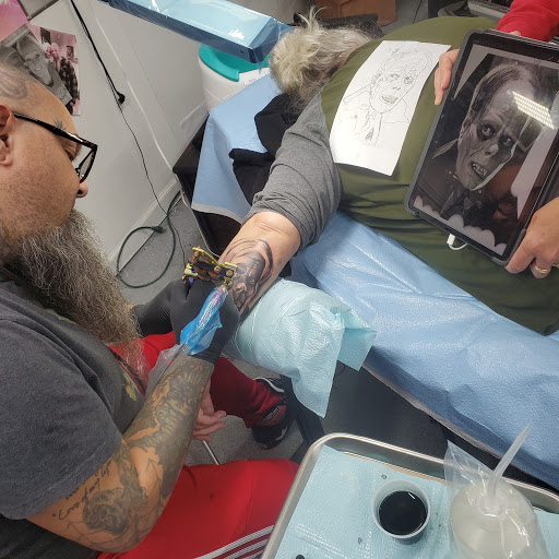 Explore child's name tattoo ideas, creative tattoo ideas in Vincennes, available at Vincennes Tattoo Co.