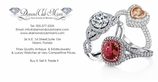 Watch Store «Diamond Club Jewelry Store Miami, Used Rolex Watches Miami», reviews and photos, 36 NE 1st St #154, Miami, FL 33132, USA