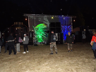 Site historique du Teknival 2023 à Villegongis