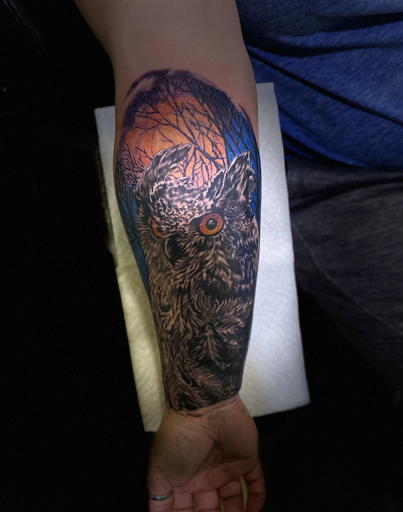 Find best full sleeve tattoo ideas for your next unique tattoo in Evansville at Ink Therapy 101