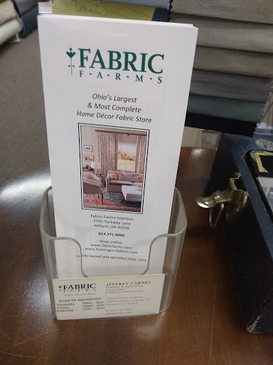 Fabric Store «Fabric Farms Interiors», reviews and photos, 3700 Parkway Ln, Hilliard, OH 43026, USA