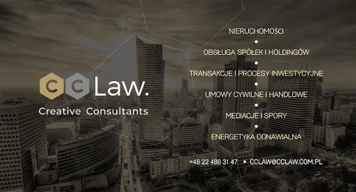 Kancelaria Prawna CCLaw | Creative Consultants Law Firm | Warszawa