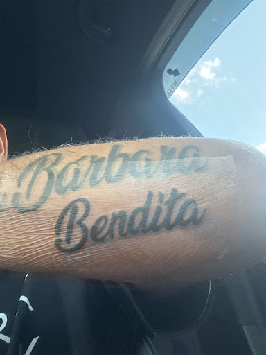 Explore kiss tattoo ideas, creative tattoo ideas in Pine Brook, available at Mr Ink Tattoo Studio