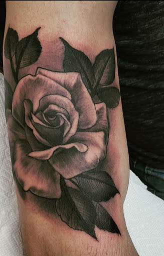 Explore tribal bear tattoo ideas, creative tattoo ideas in Mesa, available at Ranger Tattoo & Piercing