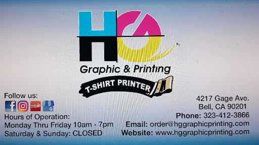 Graphic Designer «HG Graphic & Printing», reviews and photos, 6060 Otis Ave, Huntington Park, CA 90255, USA