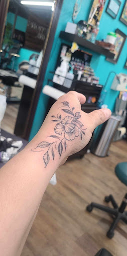 Explore white ink tattoo ideas, creative tattoo ideas in Wichita, available at Addictions In Ink
