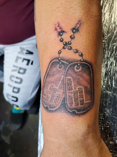 Explore pearl jam tattoo ideas, creative tattoo ideas in Lake Wales, available at Body Armor Tattoo & Piercings