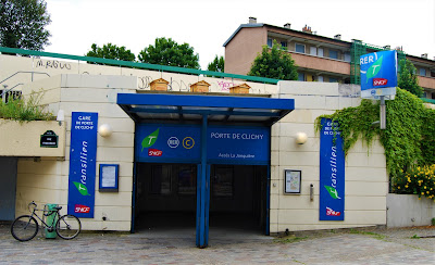 Porte de Clichy à Paris