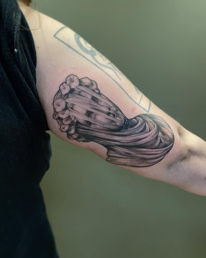 Explore adrenaline tattoo ideas, creative tattoo ideas in Jackson, available at 21 Blooms tattoo studio