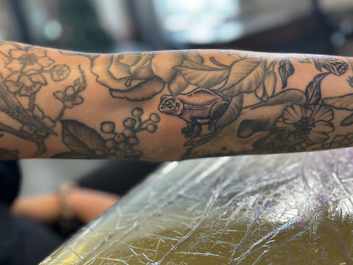 Explore grandkid tattoos ideas, creative tattoo ideas in Maple Lake, available at Earth Child Tattoo