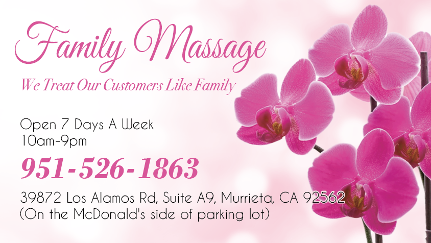 Family Massage 92562