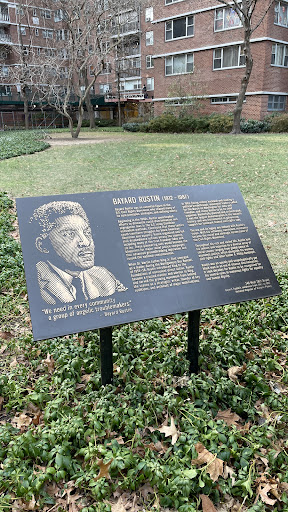 Bayard Rustin NYC Historical Marker, 369 W 28th St, New York, NY 10001